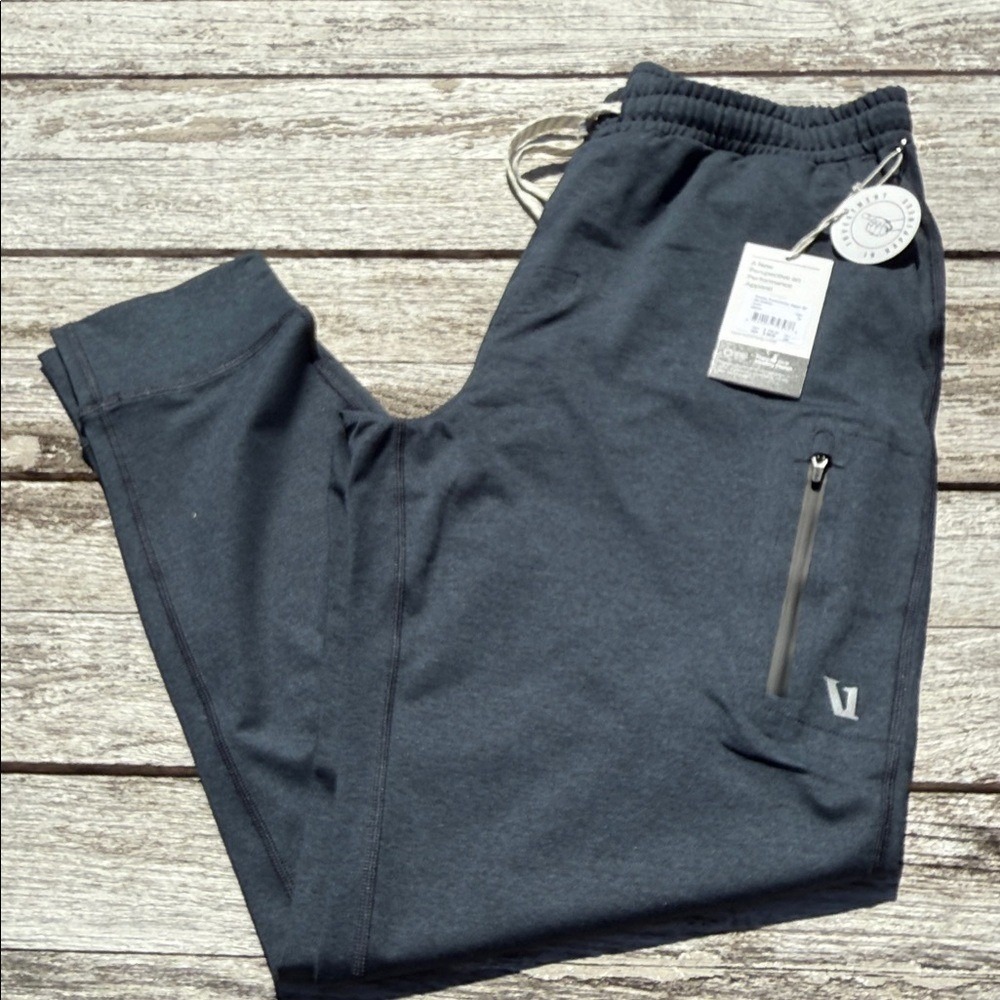 Vuori Men's Ink Heather Jogger Sweatpants